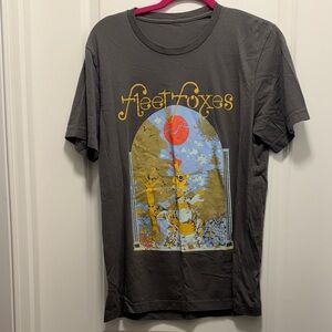 Fleet Foxes Graphic Gray T-Shirt